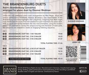 2CD Jenny Lin: The Brandenburg Duets