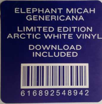 LP Elephant Micah: Genericana LTD | CLR