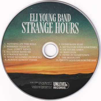 LP Eli Young Band: Strange Hours