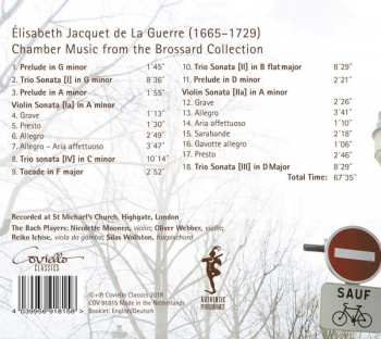 CD Élisabeth Jacquet de La Guerre: Chamber Music From The Brossard Collection
