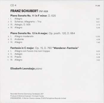 8CD/Set di cofanetti Franz Schubert: The Complete Piano Sonatas