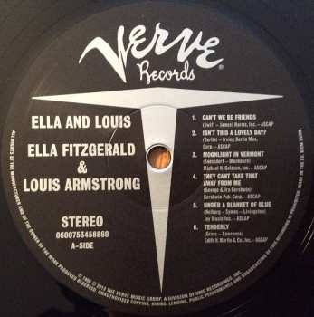 LP Louis Armstrong: Ella And Louis