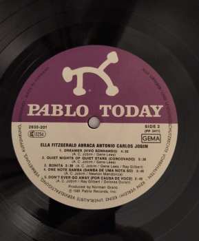 2LP Ella Fitzgerald: Ella Abraça Jobim - Ella Fitzgerald Sings The Antonio Carlos Jobim Song Book