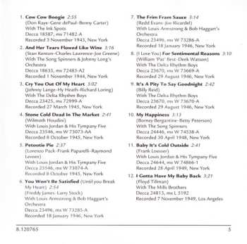 CD Ella Fitzgerald: Ella And Company (Vol.4 Original 1943-1951 Recordings)