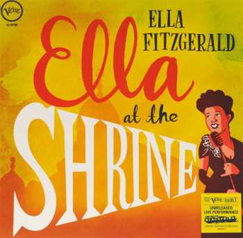 LP Ella Fitzgerald: Ella At The Shrine LTD | CLR