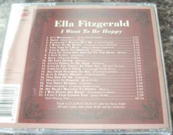 CD Ella Fitzgerald: I Want To Be Happy