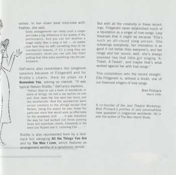 3CD Ella Fitzgerald: Love Songs