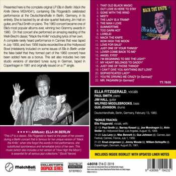 CD Ella Fitzgerald: Ella In Berlin