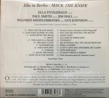 CD Ella Fitzgerald: Ella In Berlin - Mack The Knife