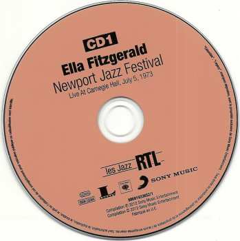 2CD Ella Fitzgerald: La Voix Du Swing - Newport Jazz Festival Live At Carnegie Hall,  July 5, 1973