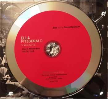 CD Ella Fitzgerald: 's Wonderful (Live In Amsterdam 1957 &1960)