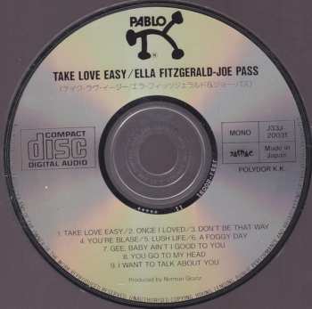 CD Ella Fitzgerald: Take Love Easy