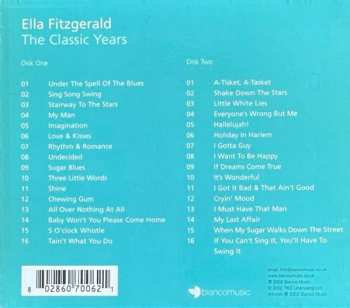 2CD Ella Fitzgerald: The Classic Years