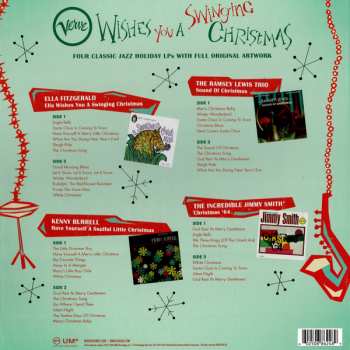 4LP/Set di cofanetti Ella Fitzgerald: Verve Wishes You A Swinging Christmas