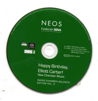 SACD Elliott Carter: Happy Birthday, Elliott Carter! - New Chamber Works