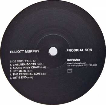LP Elliott Murphy: Prodigal Son