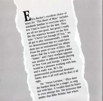 CD Ellyn Rucker: This Heart Of Mine