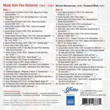 2CD Elmira Darvarova: Music From Five Centuries: 17th C. - 21st C.