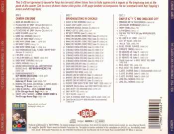 3CD/Set di cofanetti Elmore James & His Broomdusters: The Classic Early Recordings: 1951-1956