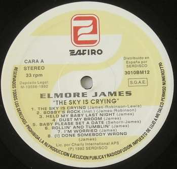 LP Elmore James: The Sky Is Crying - Charly Blues Masterworks Vol. 12