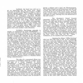 CD Elohim: Mana Perdu...
