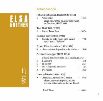 CD Johann Sebastian Bach: Kaleidoscope
