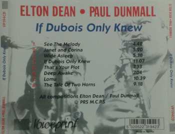 CD Elton Dean: If Dubois Only Knew