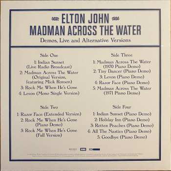 4LP/Set di cofanetti Elton John: Madman Across The Water  LTD