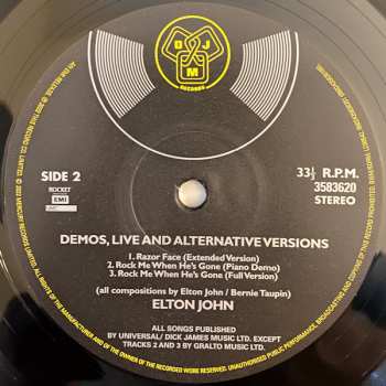 4LP/Set di cofanetti Elton John: Madman Across The Water  LTD