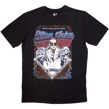 Merch Elton John: Stone Wash Maglietta Psych Vintage