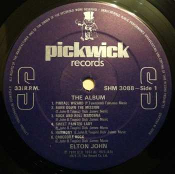 LP Elton John: The Album