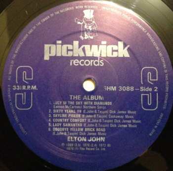 LP Elton John: The Album