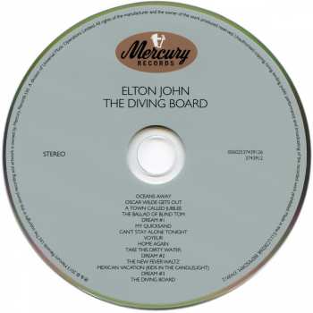 CD Elton John: The Diving Board