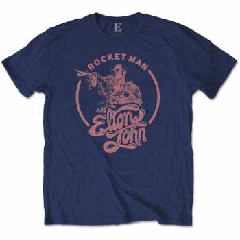 Merch Elton John: Maglietta Rocketman Circle Point 
