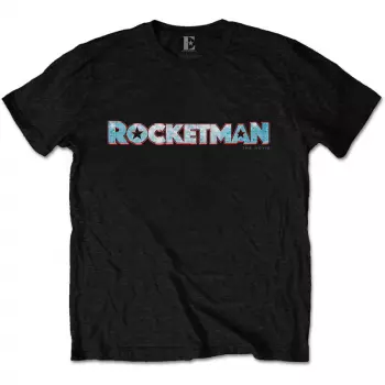 Maglietta Rocketman Movie Logo Elton John 