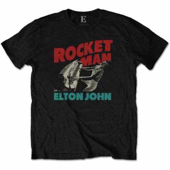 Merch Elton John: Maglietta Rocketman Piano 