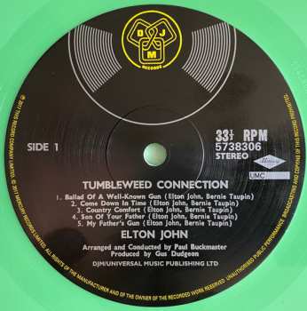 LP Elton John: Tumbleweed Connection CLR | LTD
