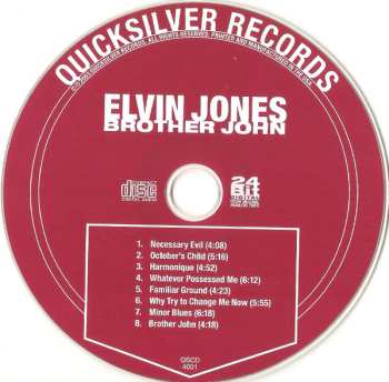 CD Elvin Jones: Brother John