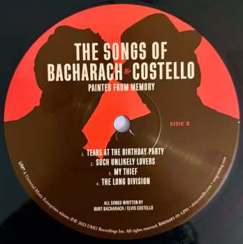 2LP Elvis Costello: The Songs Of Bacharach & Costello LTD