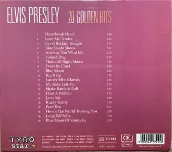 CD Elvis Presley: 20 Golden Hits