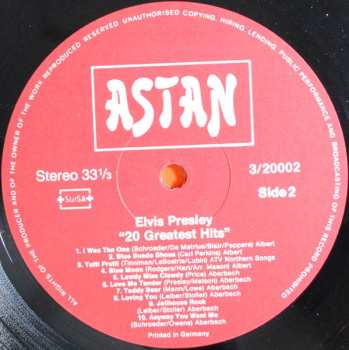 3LP/Set di cofanetti Elvis Presley: 60 Golden Hits