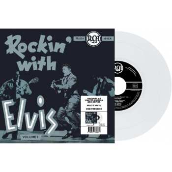 SP Elvis Presley: 7-ep Etranger N19 - Rockin' With Elvis (volume I) (white Vinyl)
