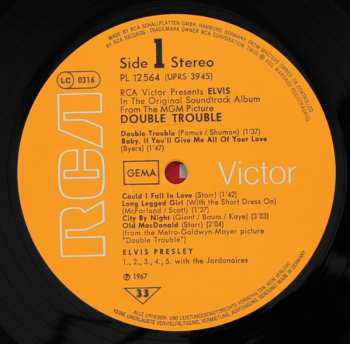 LP Elvis Presley: Double Trouble