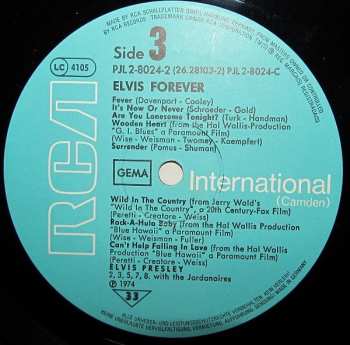 2LP Elvis Presley: Elvis Forever - 32 Hits
