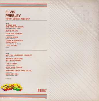 LP Elvis Presley: Elvis Presley (Elvis' Golden Records)