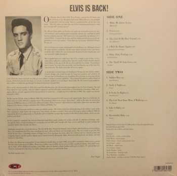 LP Elvis Presley: Elvis Is Back! CLR