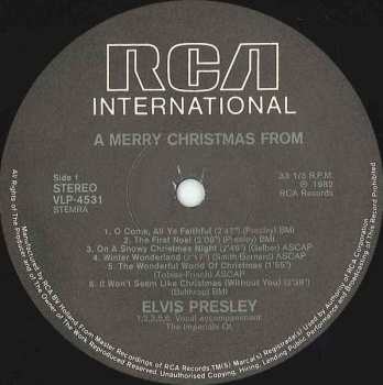 LP Elvis Presley: A Merry Christmas From Elvis Presley