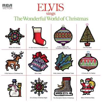 LP Elvis Presley: Elvis Sings The Wonderful World Of Christmas