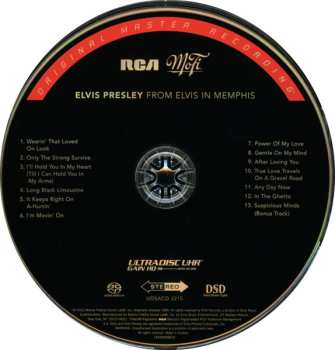 SACD Elvis Presley: From Elvis In Memphis LTD | NUM