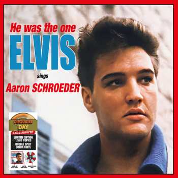LP Elvis Presley: He Was The One (elvis Sings Aaron Schroeder) (cornetto Effect Red/blue Vinyl)